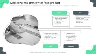 Marketing Mix Strategy For Food Product
