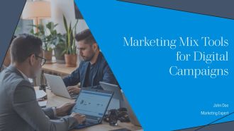 Marketing Mix Tools For Digital Campaigns PPT Information AT