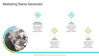 Marketing Name Generator In Powerpoint And Google Slides Cpb