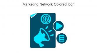 Marketing Network Colored Icon In Powerpoint Pptx Png And Editable Eps Format