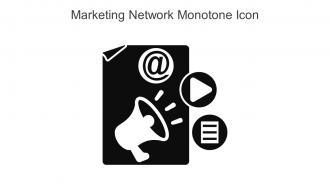 Marketing Network Monotone Icon In Powerpoint Pptx Png And Editable Eps Format
