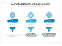 Marketing Network Of Small Company