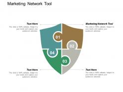 Marketing network tool ppt powerpoint presentation gallery design ideas cpb