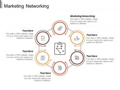 Marketing networking ppt powerpoint presentation ideas tips cpb
