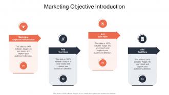 Marketing Objective Introduction In Powerpoint And Google Slides Cpb