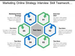 Marketing online strategy interview skill teamwork event sponsorship