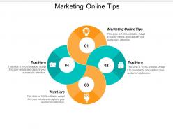 Marketing online tips ppt powerpoint presentation ideas show cpb