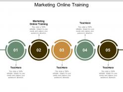 Marketing online training ppt powerpoint presentation show outline cpb