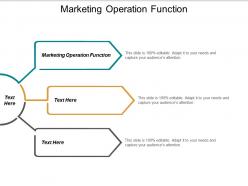 Marketing operation function ppt powerpoint presentation file mockup cpb