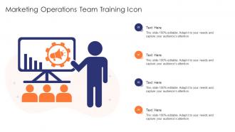 Marketing Operations Team Training Icon