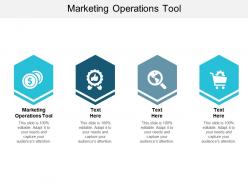 Marketing operations tool ppt powerpoint presentation ideas templates cpb