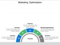 Marketing optimization ppt powerpoint presentation show structure cpb