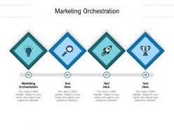 Marketing orchestration ppt powerpoint presentation visual aids example file cpb