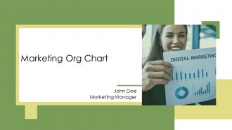 Marketing Org Chart PPT Demonstration AT