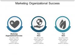 Marketing organizational success ppt powerpoint presentation gallery graphics template cpb