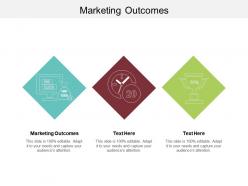 Marketing outcomes ppt powerpoint presentation infographic template example file cpb