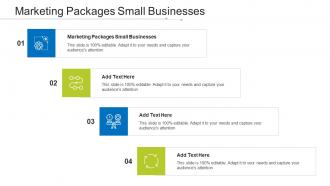 Marketing Packages Small Businesses Ppt PowerPoint Presentation Infographic Cpb