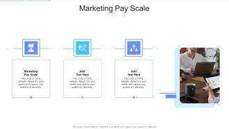 Marketing Pay Scale In Powerpoint And Google Slides Cpb