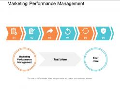 Marketing performance management ppt powerpoint presentation styles mockup cpb