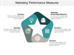 Marketing performance measures ppt powerpoint presentation ideas icons cpb