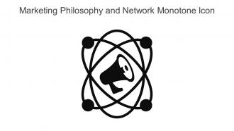 Marketing Philosophy And Network Monotone Icon In Powerpoint Pptx Png And Editable Eps Format
