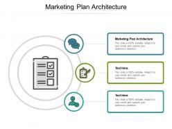 Marketing plan architecture ppt powerpoint presentation slides layout ideas cpb