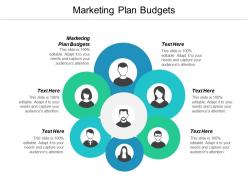 Marketing plan budgets ppt powerpoint presentation icon example topics cpb