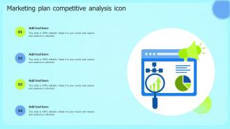 Marketing Plan Competitive Analysis Icon