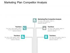 Marketing plan competitor analysis ppt powerpoint presentation infographic template influencers cpb