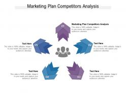 Marketing plan competitors analysis ppt powerpoint presentation icon file formats cpb