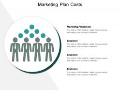 Marketing plan costs ppt powerpoint presentation icon rules cpb