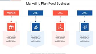 Marketing Plan Food Business In Powerpoint And Google Slides Cpb