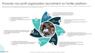 Marketing Plan For Recruiting Personnel Promote Non Profit Organization Recruitment On Twitter Strategy SS V
