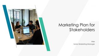 Marketing Plan For Stakeholders PPT Outline AT
