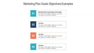 Marketing plan goals objectives examples ppt powerpoint presentation portfolio backgrounds cpb