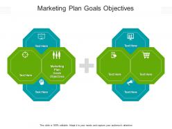 Marketing plan goals objectives ppt powerpoint presentation slides deck cpb