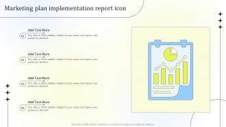 Marketing Plan Implementation Report Icon