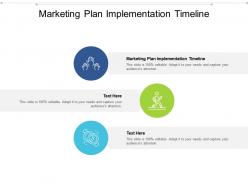 Marketing plan implementation timeline ppt powerpoint presentation inspiration aids cpb