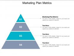 Marketing plan metrics ppt powerpoint presentation icon graphics example cpb
