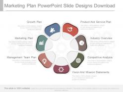 Marketing plan powerpoint slide designs download