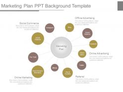 Marketing Plan Ppt Background Template