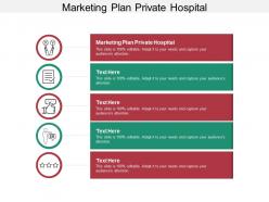 Marketing plan private hospital ppt powerpoint presentation portfolio structure cpb