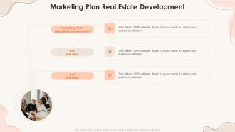 Marketing Plan Real Estate Development In Powerpoint And Google Slides Cpb