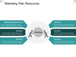 Marketing plan resources ppt powerpoint presentation outline infographic template cpb