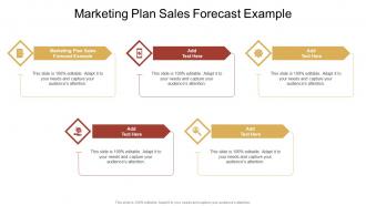 Marketing Plan Sales Forecast Example In Powerpoint And Google Slides Cpb