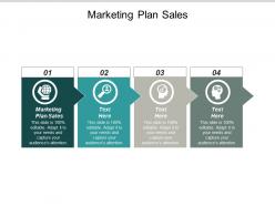 Marketing plan sales ppt powerpoint presentation outline images cpb
