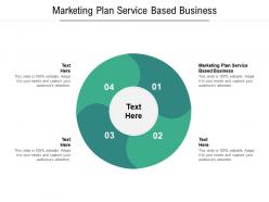 Marketing plan service based business ppt powerpoint presentation portfolio background cpb