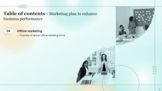 Marketing Plan To Enhance Business Performance Powerpoint Presentation Slides MKT CD Analytical Image