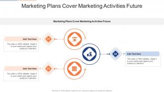 Marketing Plans Cover Marketing Activities Future In Powerpoint And Google Slides Cpb