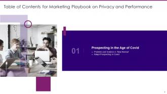 Marketing Playbook On Privacy And Performance Powerpoint Presentation Slides
